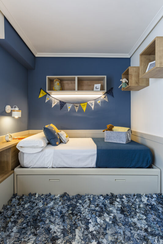 Habitacion infantil vivienda barrio Jesus proyecto Estudiodaes