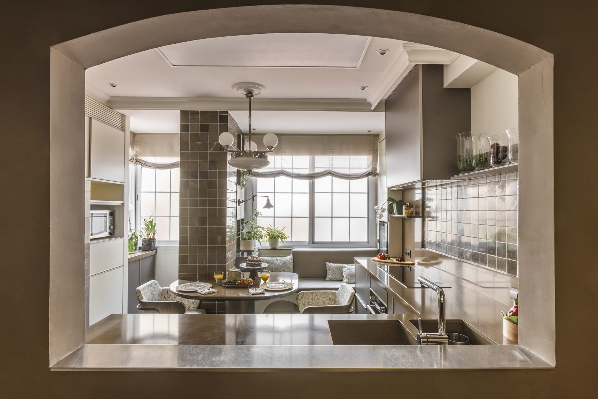 Cocina abierta a salón